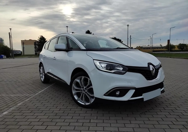 Renault Grand Scenic cena 43900 przebieg: 187000, rok produkcji 2017 z Ziębice małe 92